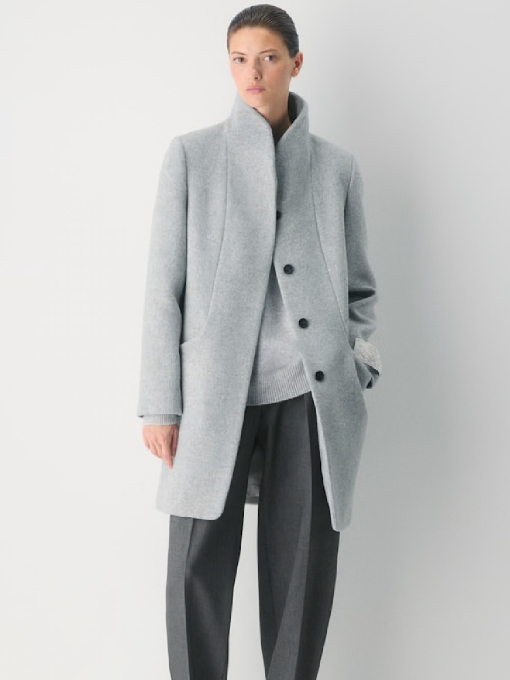 The Cocoon Coat - Luxe Wool Cashmere